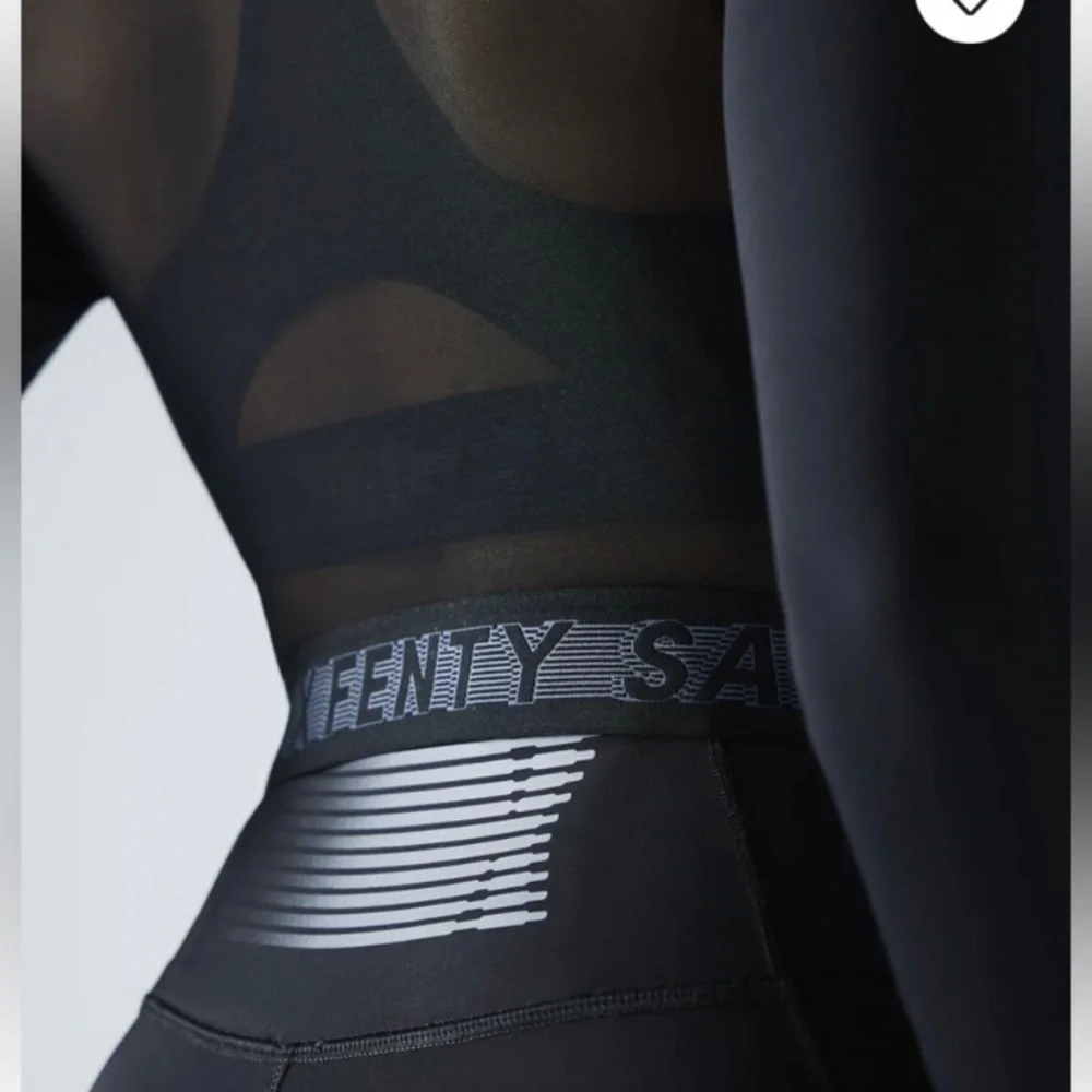 NWT Savage X Fenty black Cropped Half-zip top 3X - Picture 4 of 10